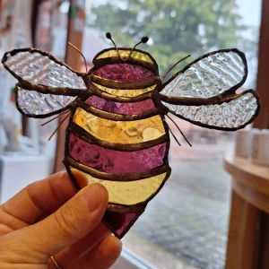 Stained Glass Bee