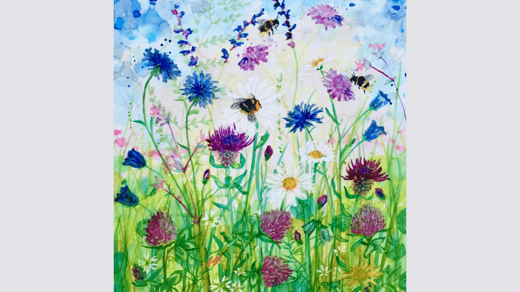 Feature Image - Summer Meadow Alcohol Ink