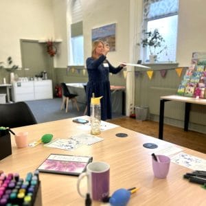  Summer Meadow Alcohol Ink Artwork 3