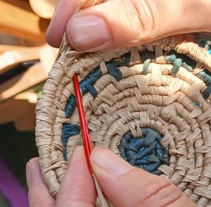 Raffia Coaster